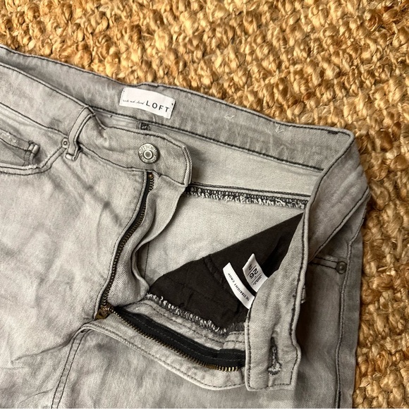 LOFT WOMENS STRAIGHT CROP JEAN SIZE 26 - Picture 3 of 12